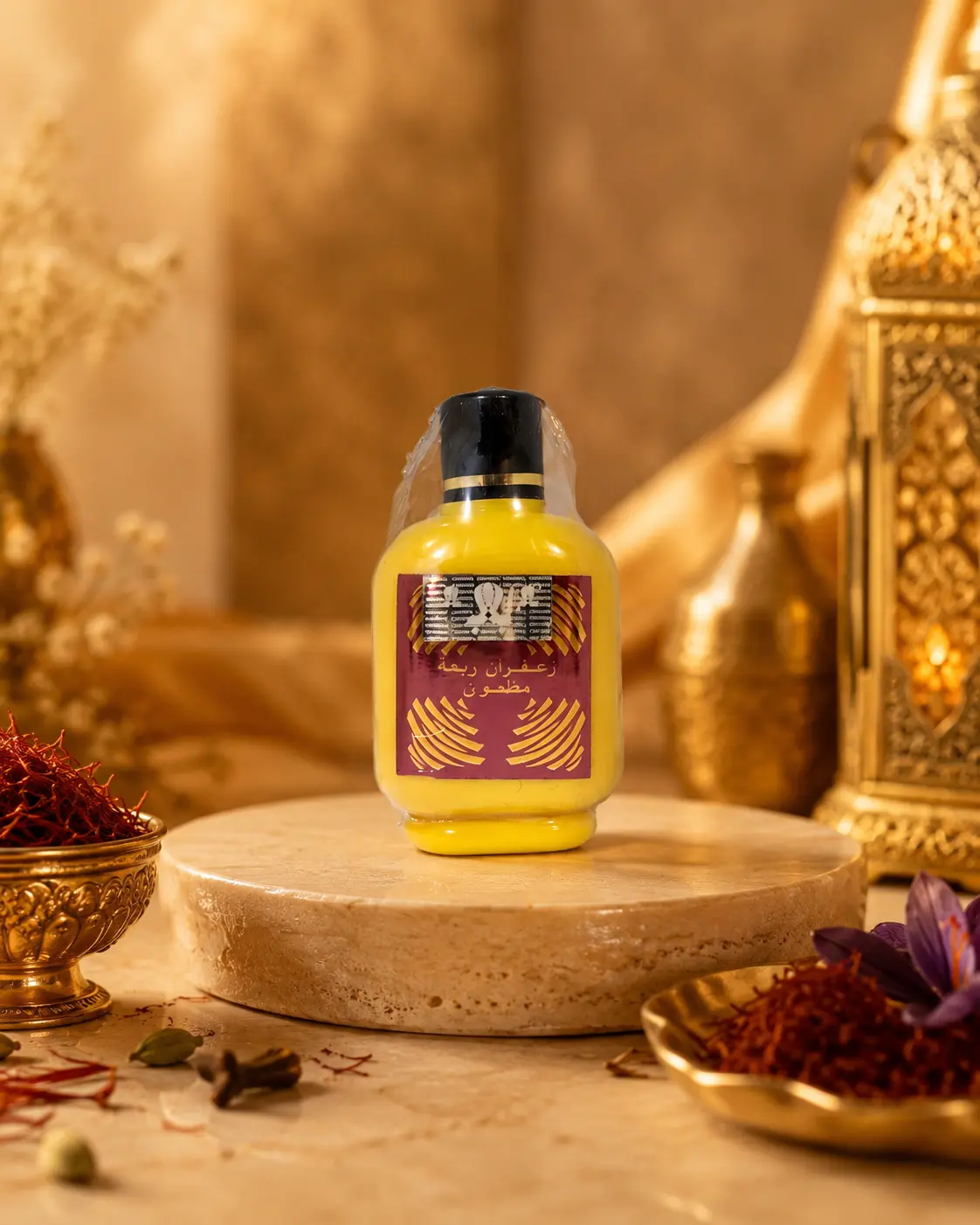 بودرة لون الزعفران