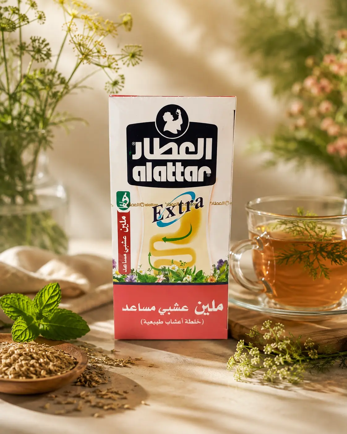 شاي أعشاب إكسترا من العطار