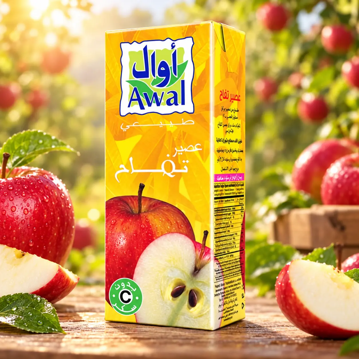 عصير تفاح جالا من أوال، 200 مل