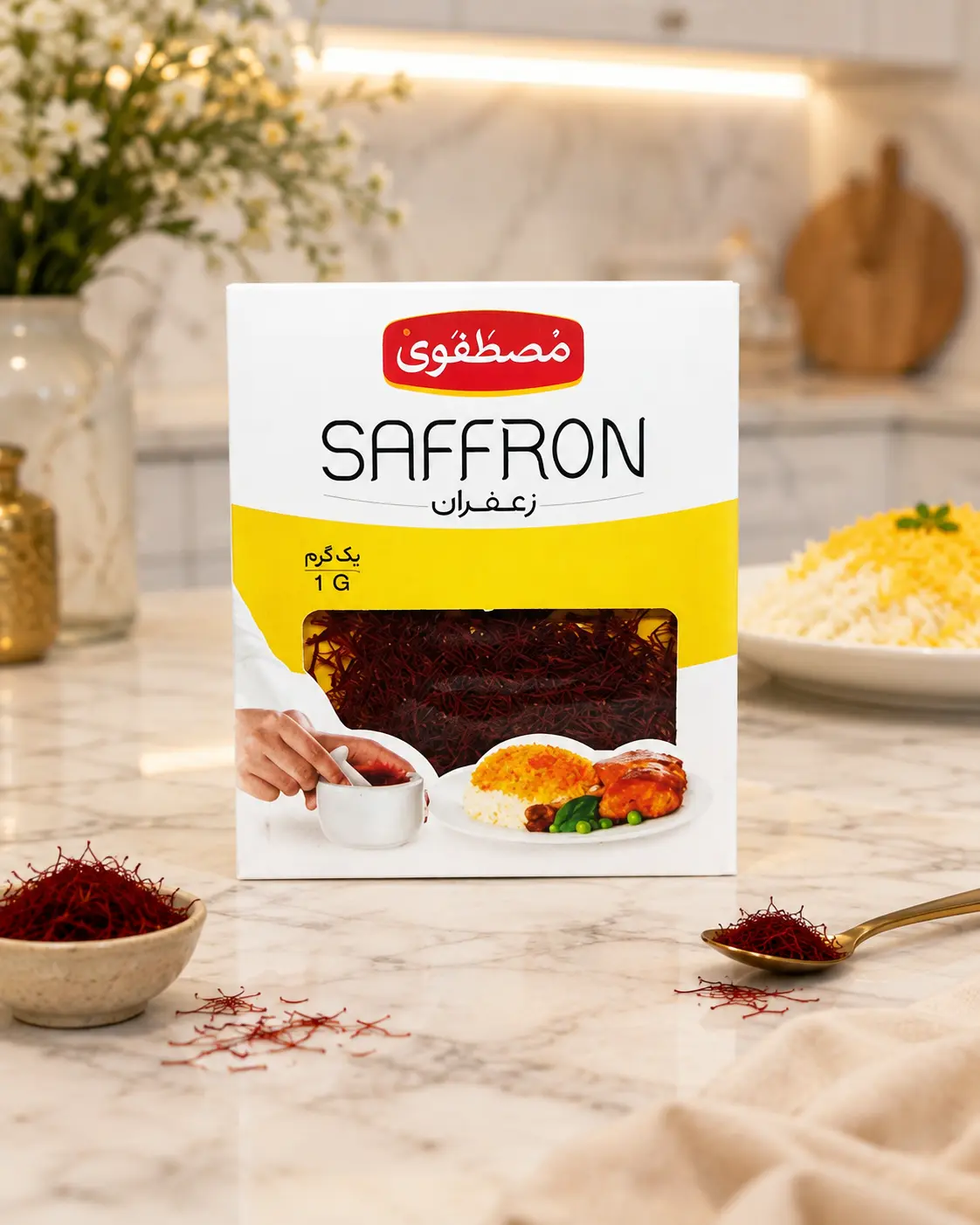 زعفران من مصطفوي، 1 جرام
