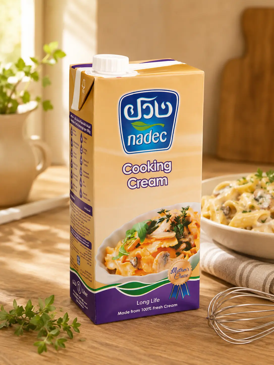 كريمة طبخ من نادك، 1 لتر