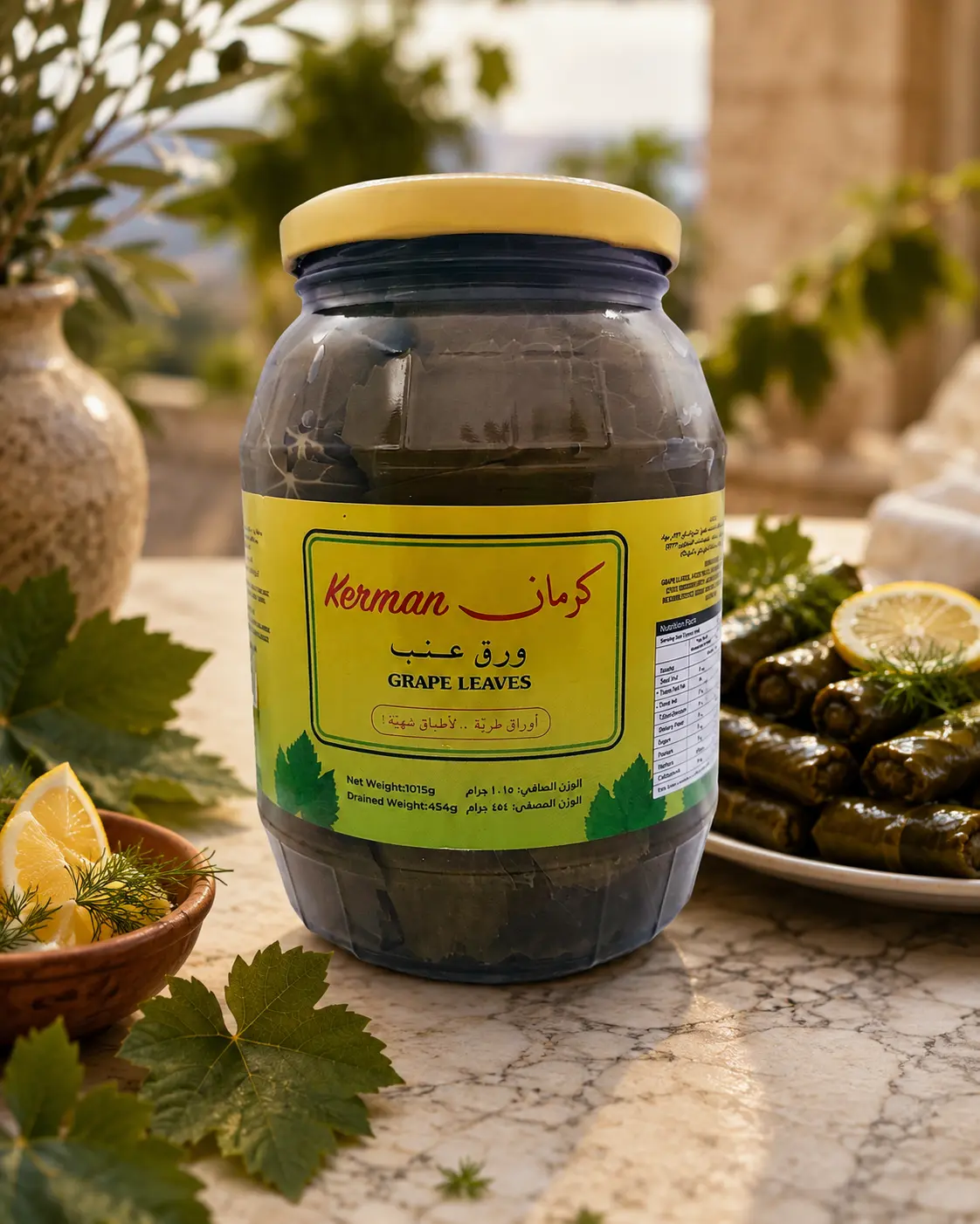 ورق عنب من كرمان، 1015 جرام