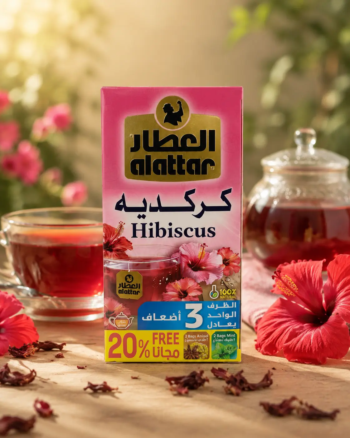 كركديه من العطار