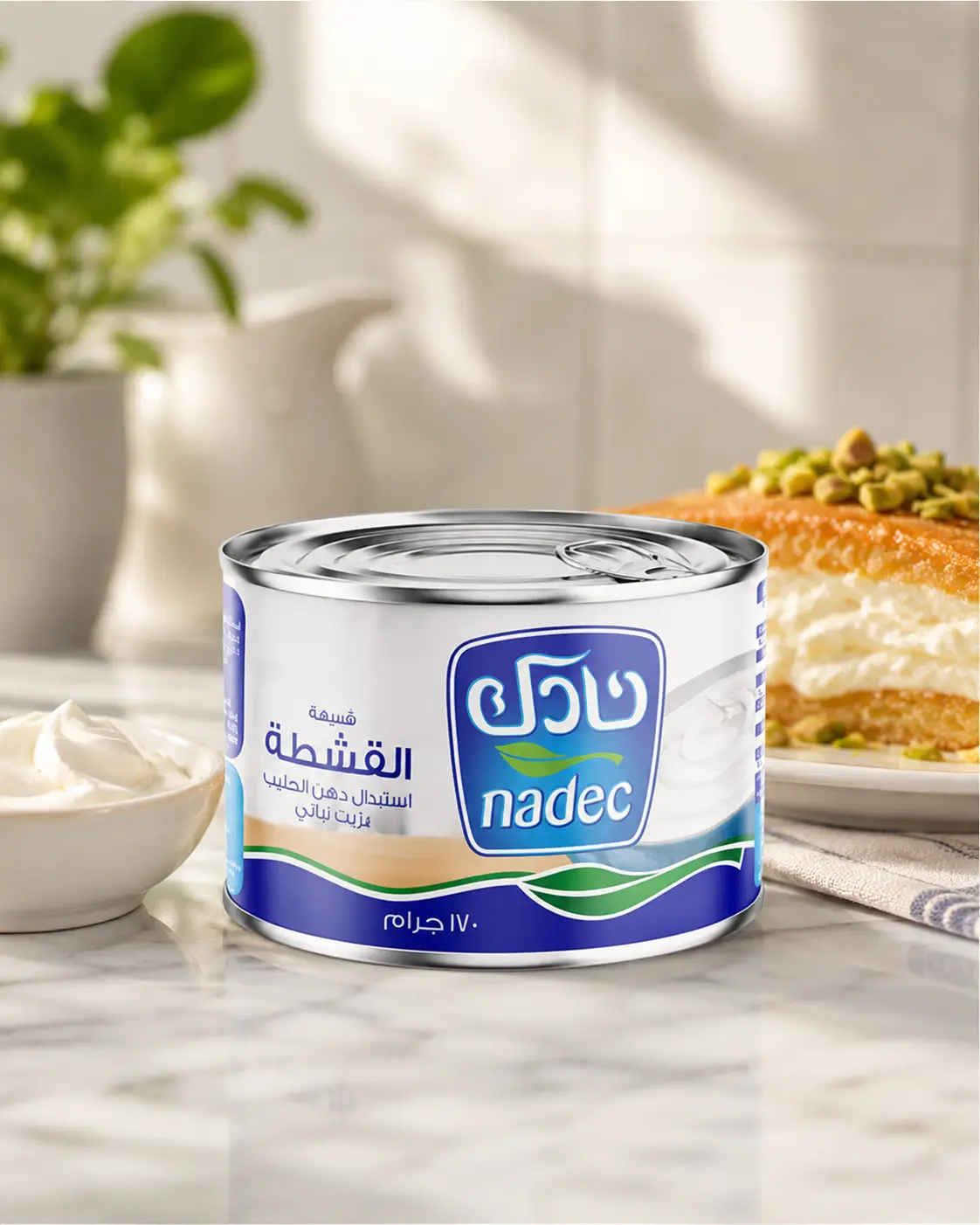 قشطة بديلة من نادك، 170 جرام